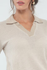 Blusa Tejida Polo - Imagen 2